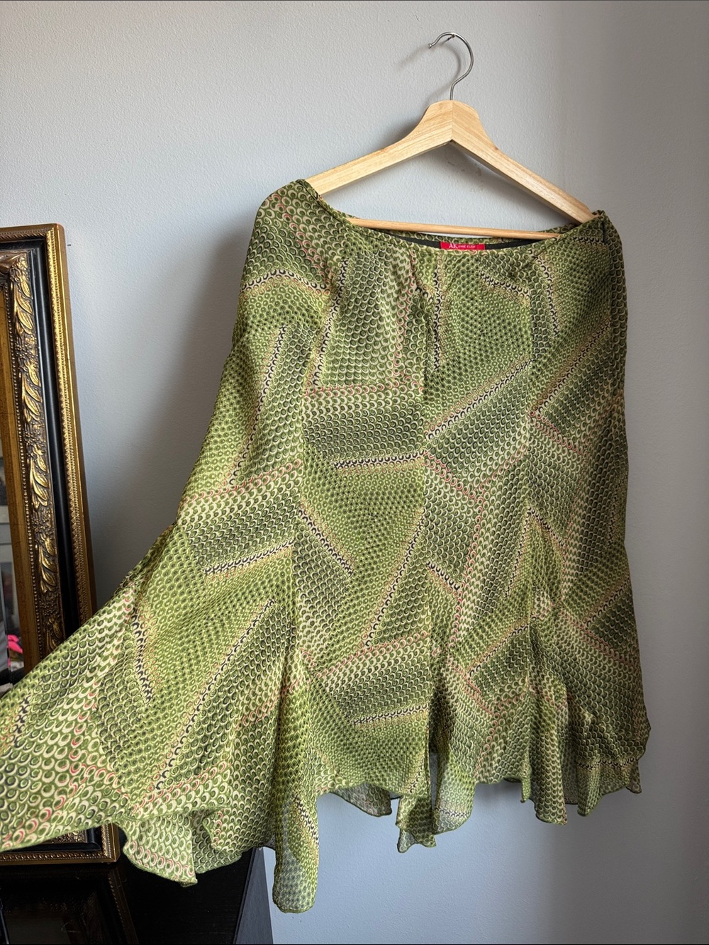 Vintage Anne Klein Silk Skirt
